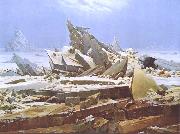 Caspar David Friedrich The Wreck of the Hope (nn03) Germany oil painting artist